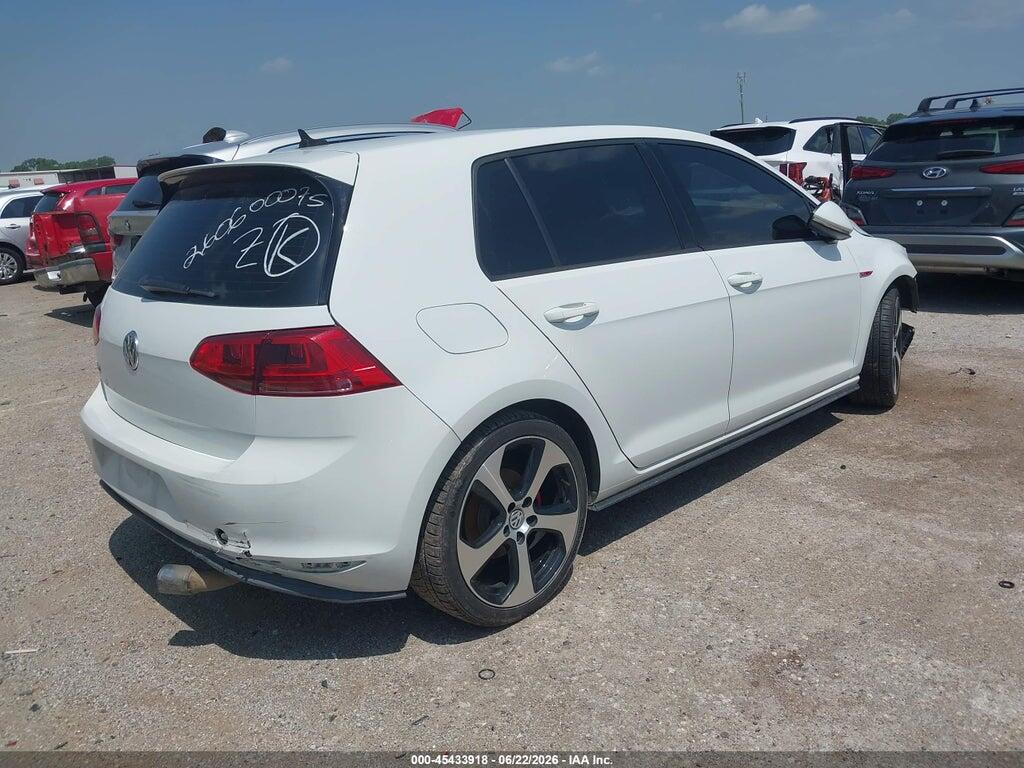 3VW4T7AU8HM050993 2017 VOLKSWAGEN GOLF GTI photo no. 4