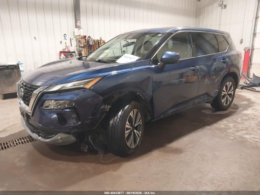 5N1AT3BB5MC718624 2021 NISSAN ROGUE photo no. 2