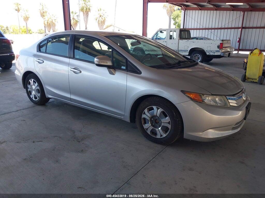 JHMFB4F39CS010398 2012 HONDA CIVIC HYBRID photo no. 1