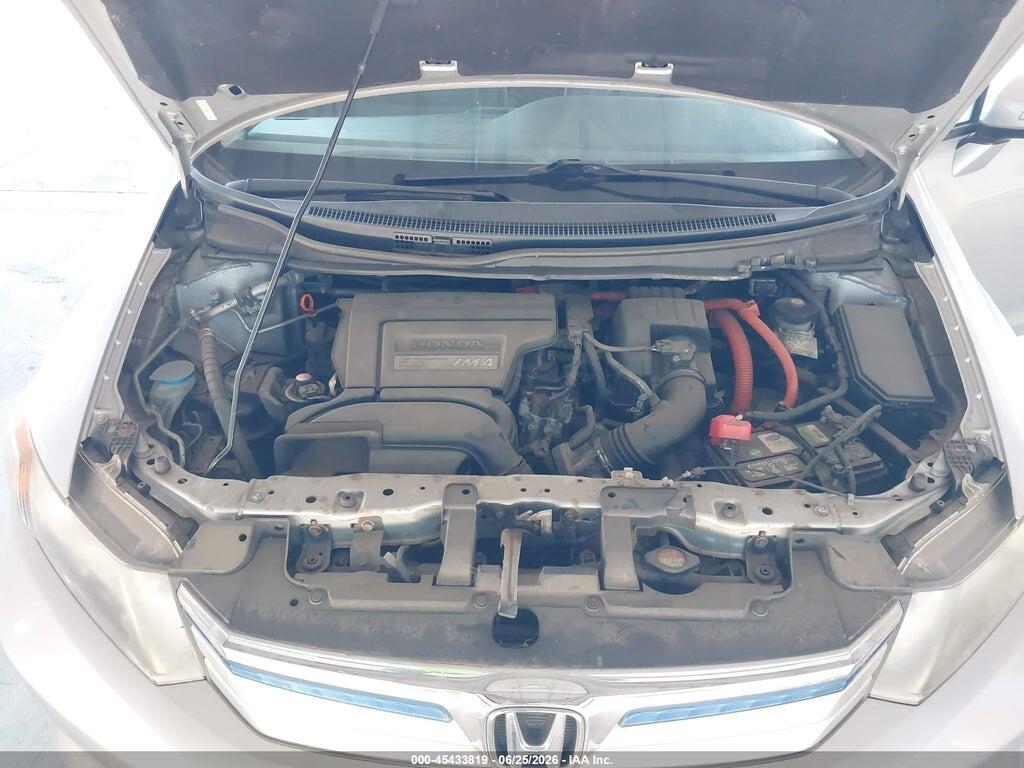 JHMFB4F39CS010398 2012 HONDA CIVIC HYBRID photo no. 10