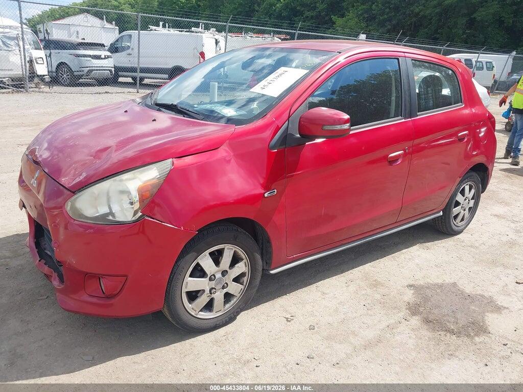 ML32A4HJ6FH050912 2015 MITSUBISHI MIRAGE photo no. 2