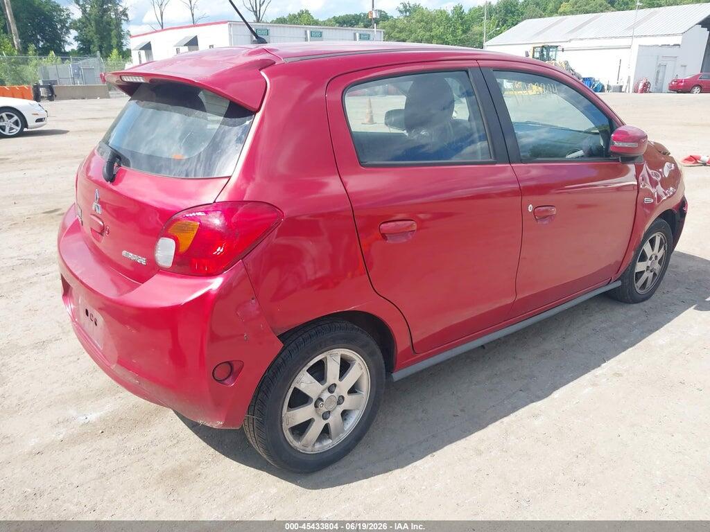 ML32A4HJ6FH050912 2015 MITSUBISHI MIRAGE photo no. 4
