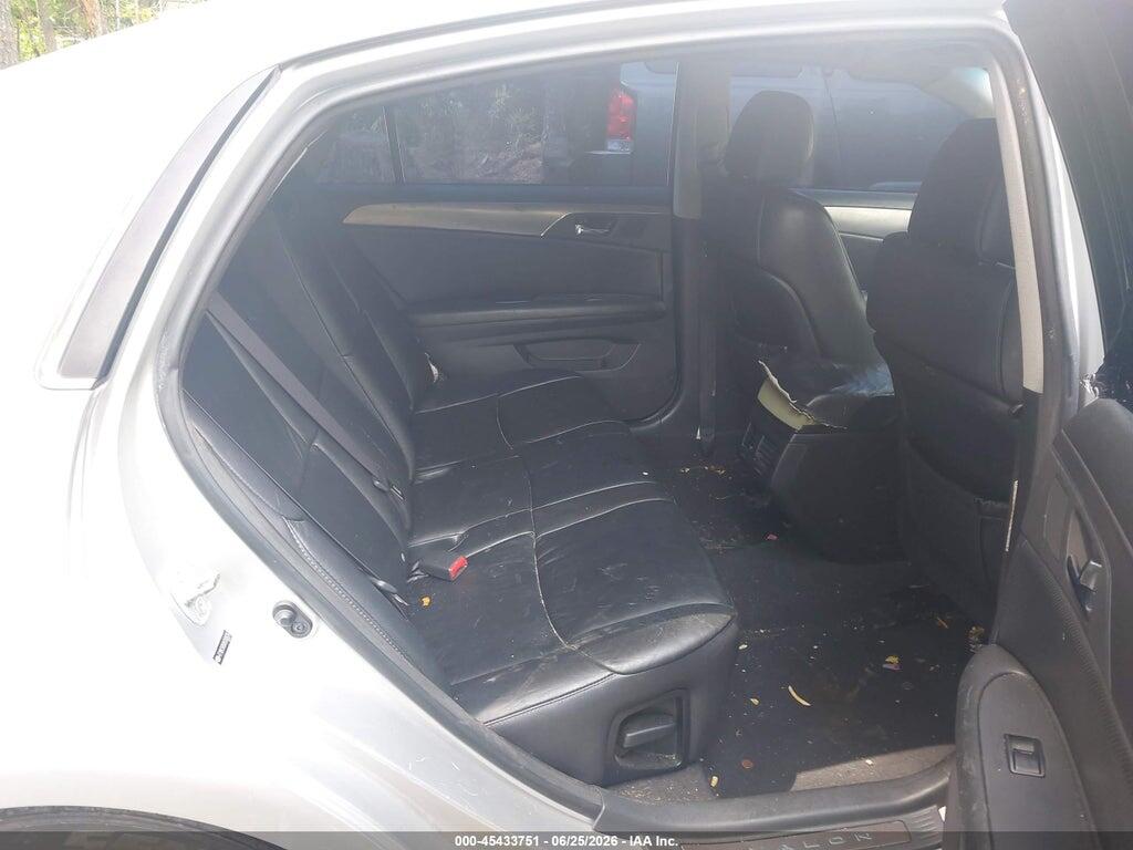 4T1BK36B08U309576 2008 TOYOTA AVALON photo no. 8