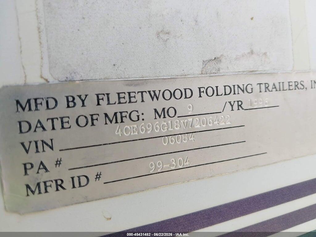 4CE696F18V7206422 1997 COLEMAN CMP photo no. 9
