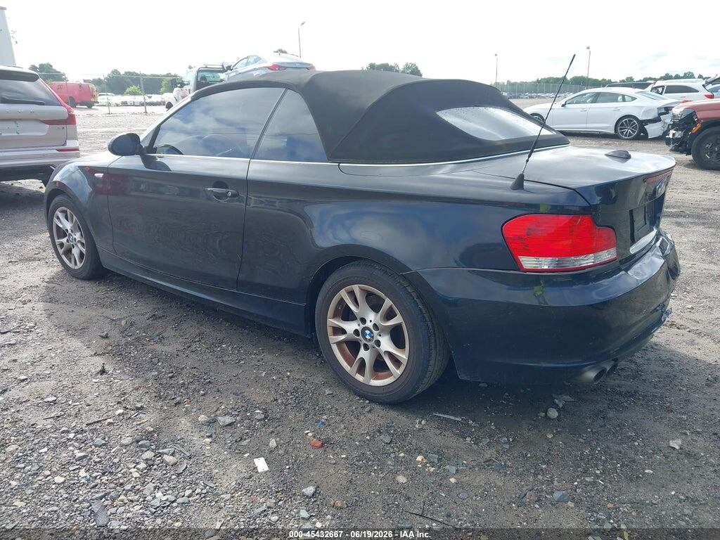 WBAUL73598VE89280 2008 BMW 128I photo no. 3