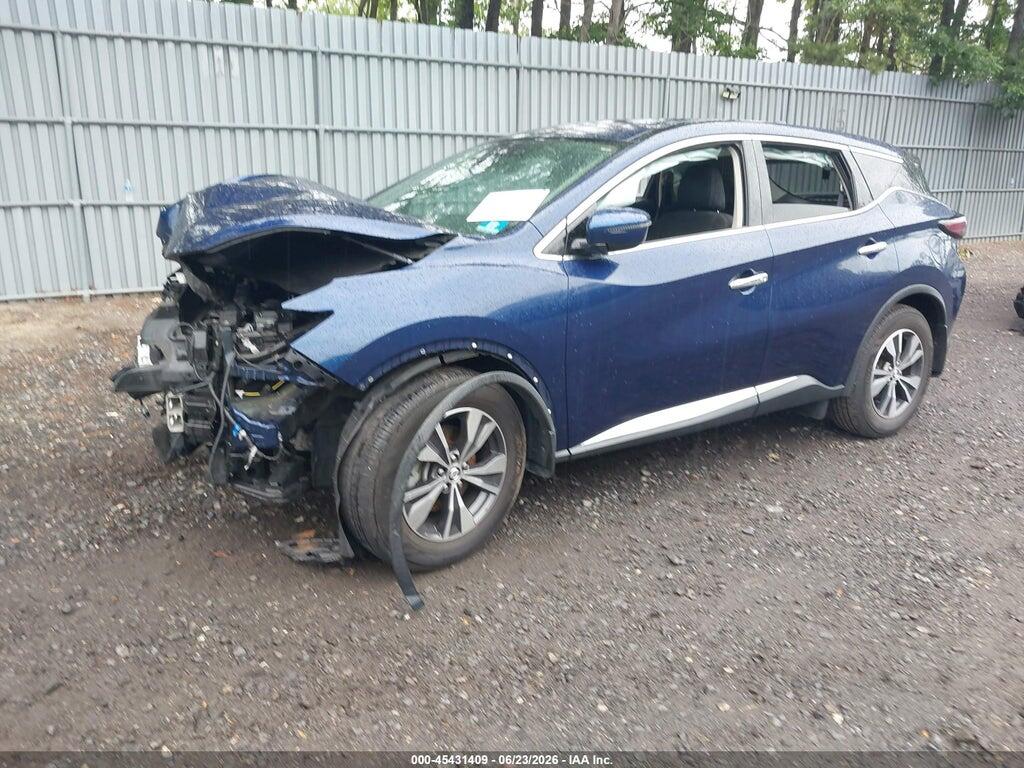 5N1AZ2AS3LN166134 2020 NISSAN MURANO photo no. 2