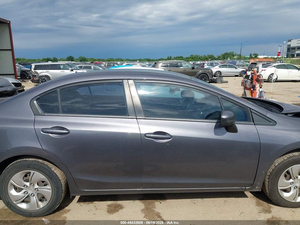 2HGFB2F51FH566659 2015 HONDA CIVIC photo no. 12