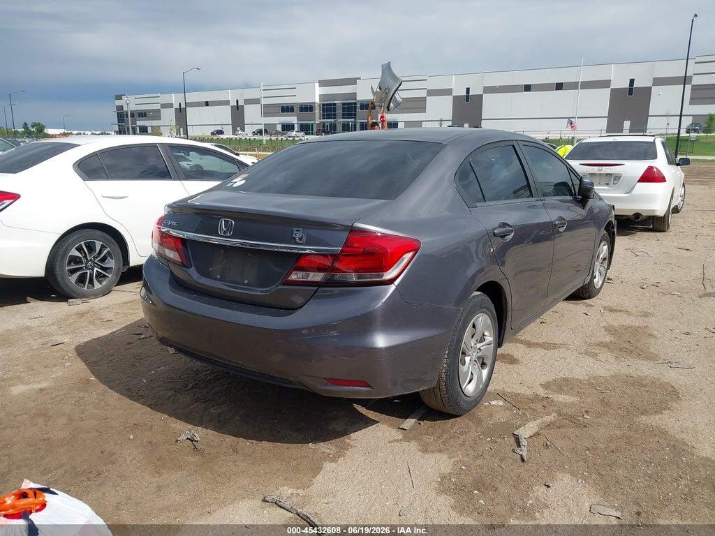 2HGFB2F51FH566659 2015 HONDA CIVIC photo no. 4