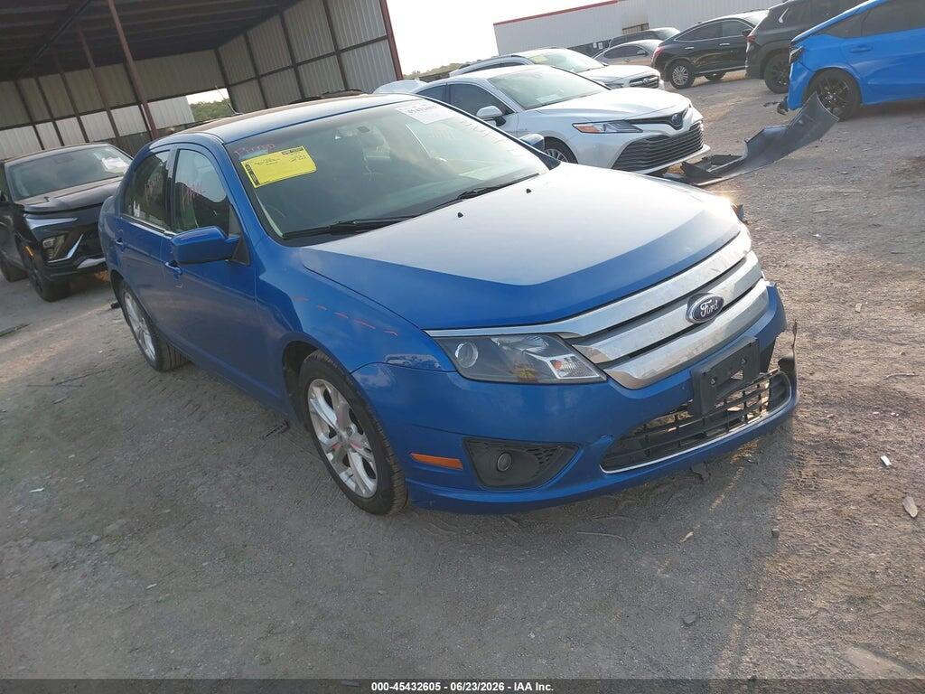 3FAHP0HA0CR246262 2012 FORD FUSION photo no. 1