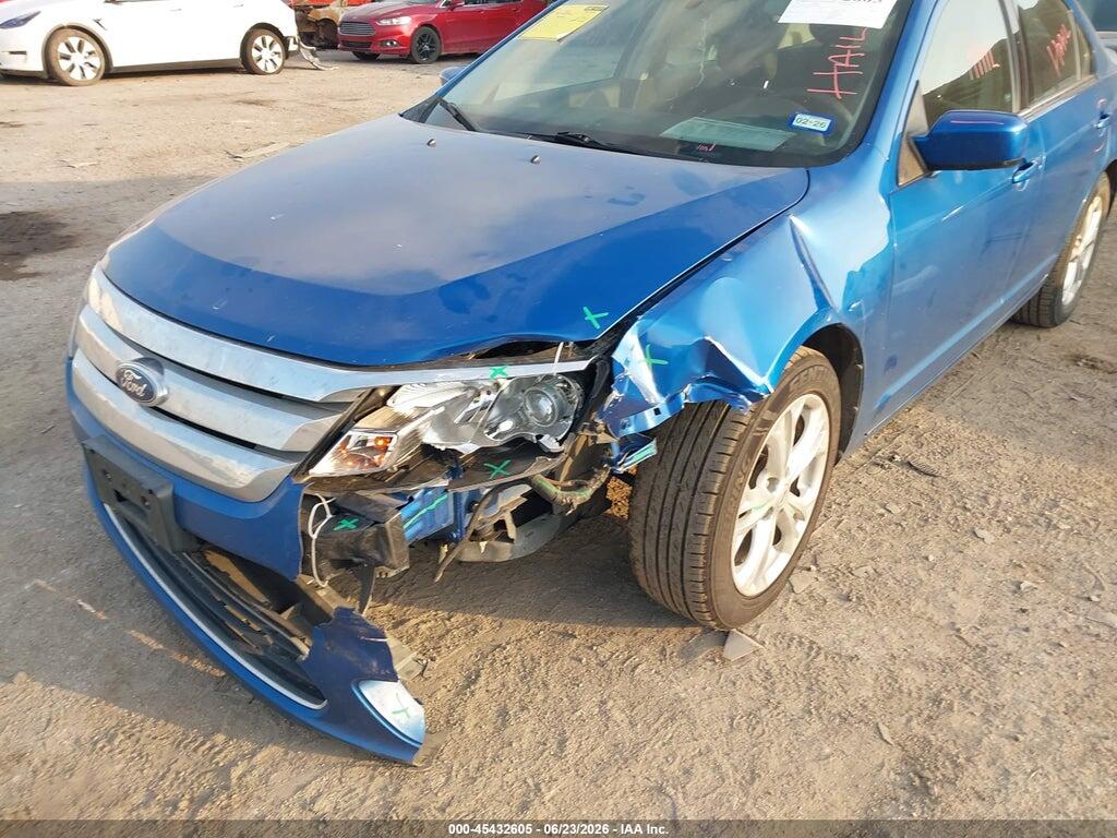 3FAHP0HA0CR246262 2012 FORD FUSION photo no. 6