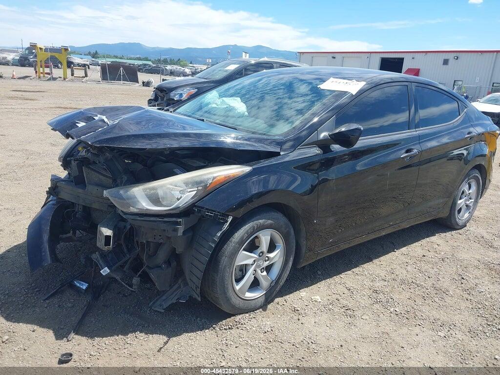 KMHDH4AE8EU208733 2014 HYUNDAI ELANTRA photo no. 2