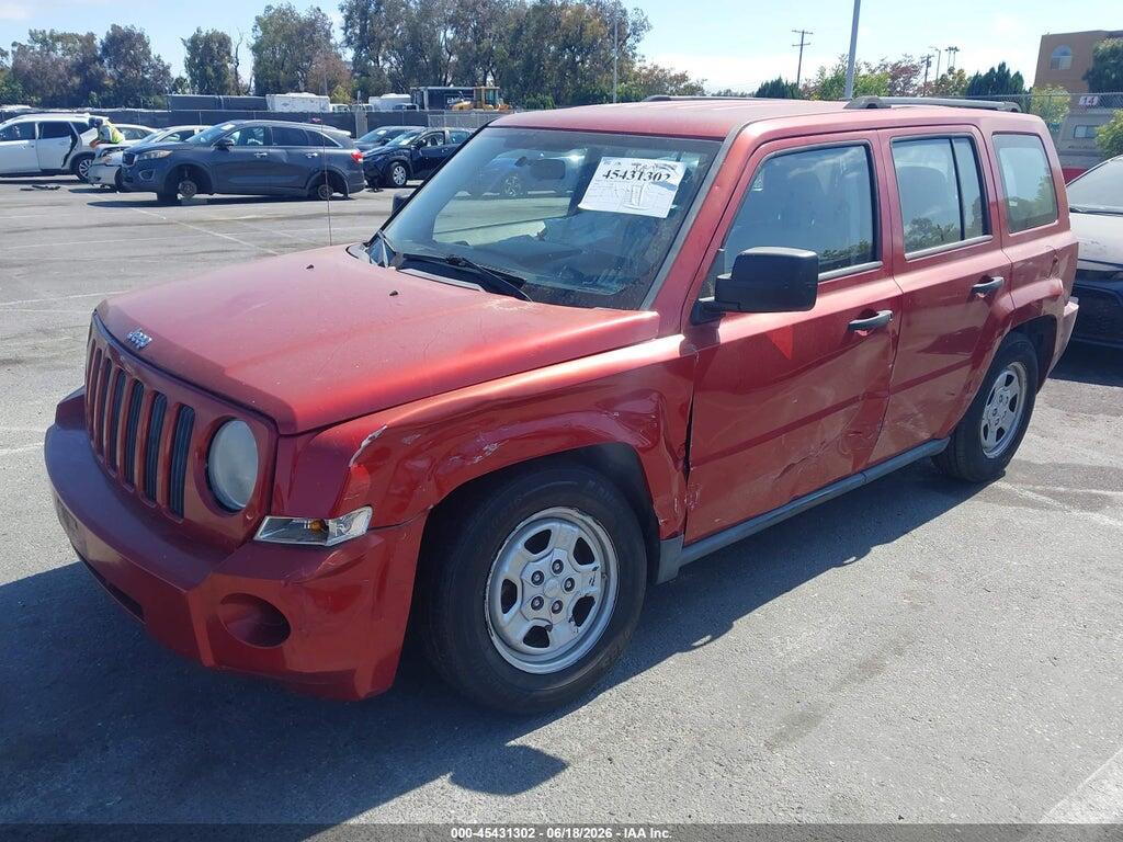 1J8FT28W08D706226 2008 JEEP PATRIOT photo no. 2