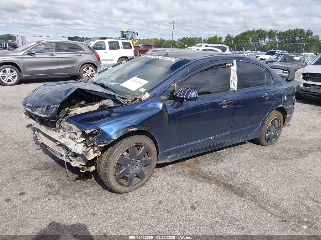 19XFA16579E007659 2009 HONDA CIVIC photo no. 2