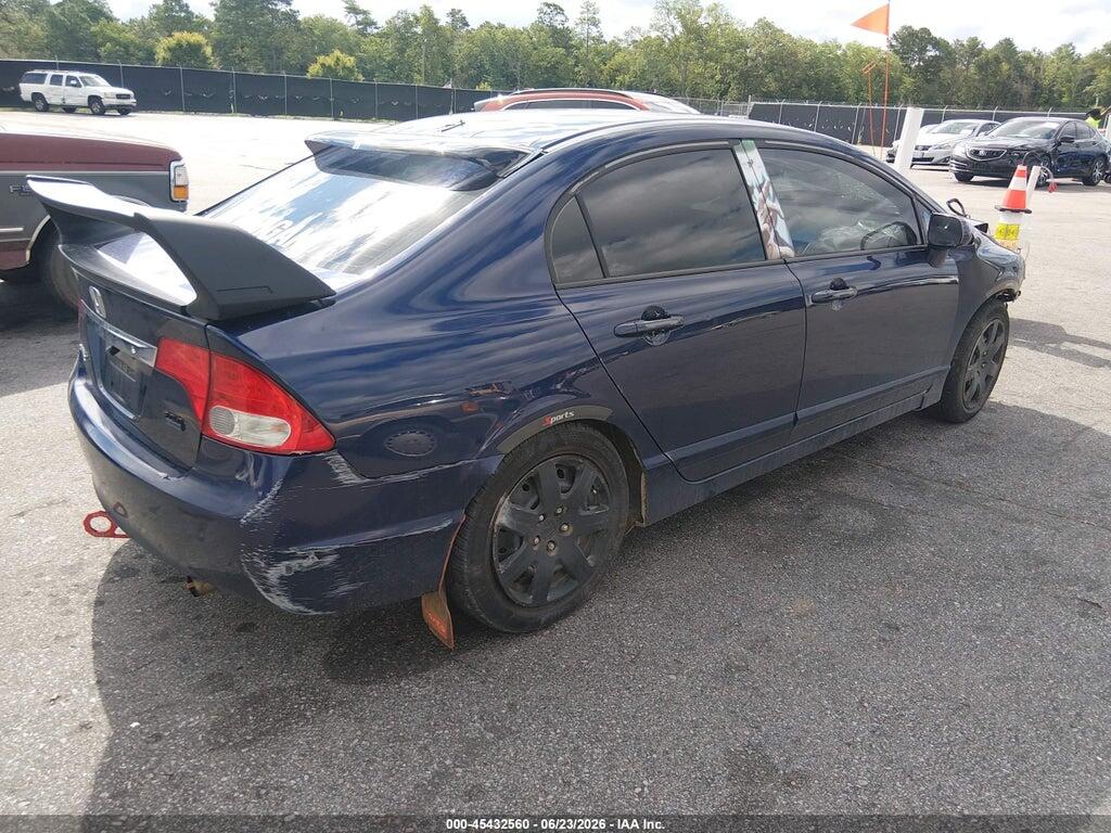 19XFA16579E007659 2009 HONDA CIVIC photo no. 4