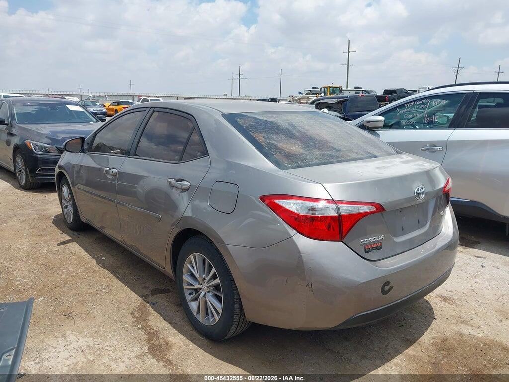 2T1BURHE0FC268630 2015 TOYOTA COROLLA photo no. 3