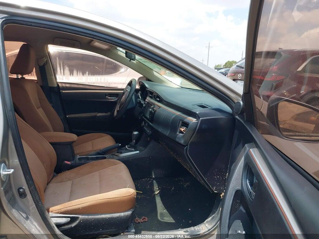 2T1BURHE0FC268630 2015 TOYOTA COROLLA photo no. 5
