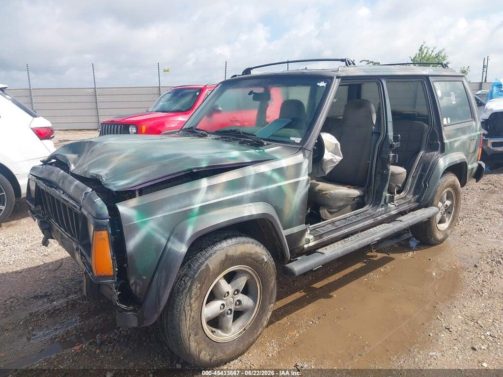 1J4FT68S7TL323307 1996 JEEP CHEROKEE photo no. 2