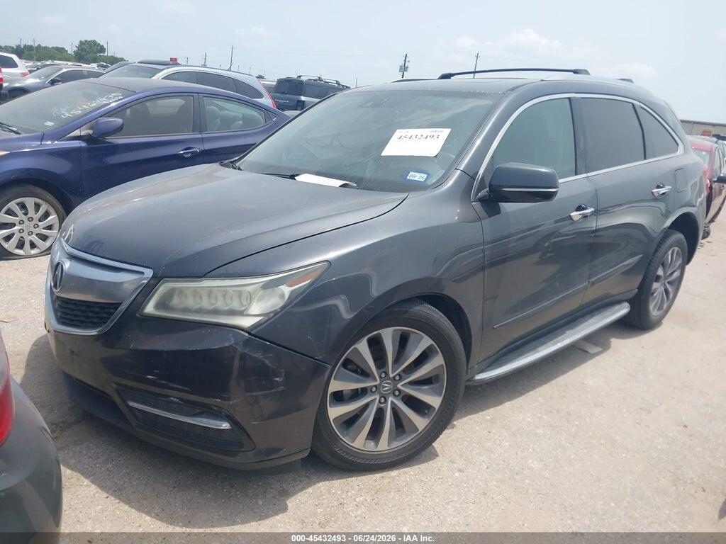 5FRYD4H45FB013969 2015 ACURA MDX photo no. 2