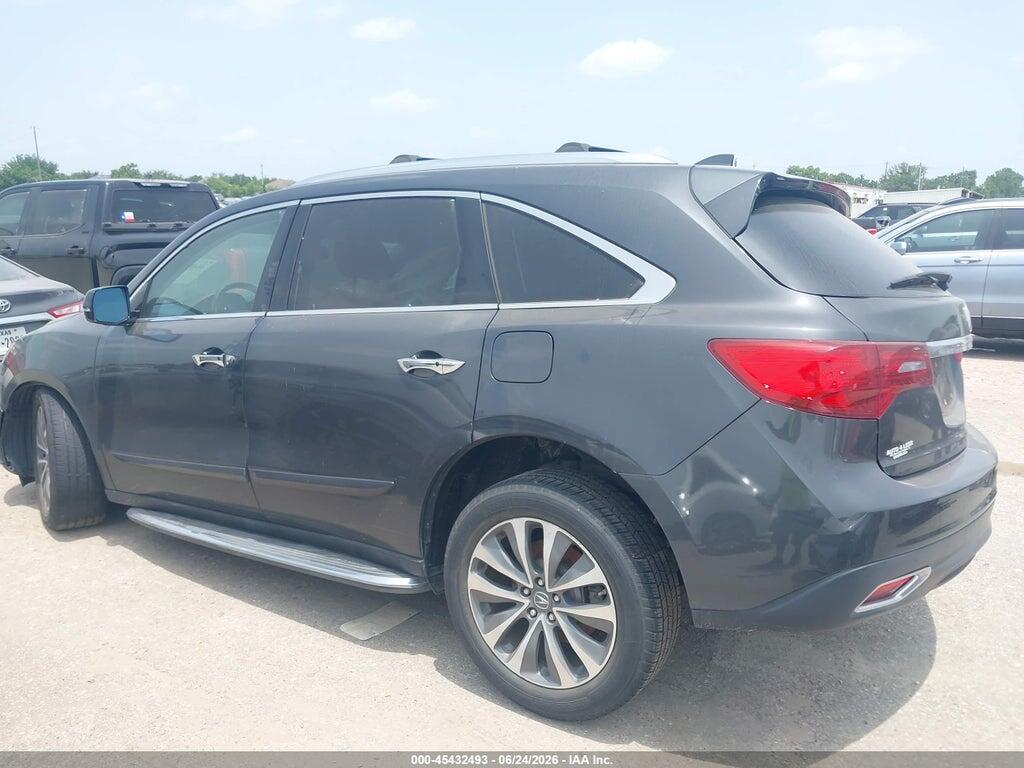 5FRYD4H45FB013969 2015 ACURA MDX photo no. 3