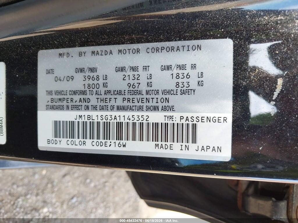 JM1BL1SG3A1145352 2010 MAZDA MAZDA3 photo no. 9