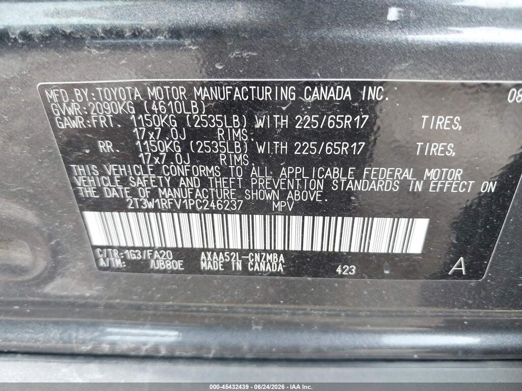 2T3W1RFV1PC246237 2023 TOYOTA RAV4 photo no. 9