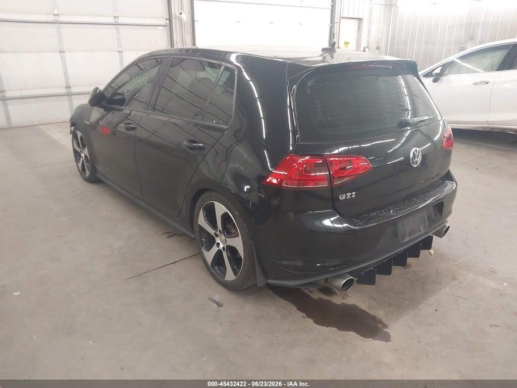 3VW4T7AU4HM002360 2017 VOLKSWAGEN GOLF GTI photo no. 3