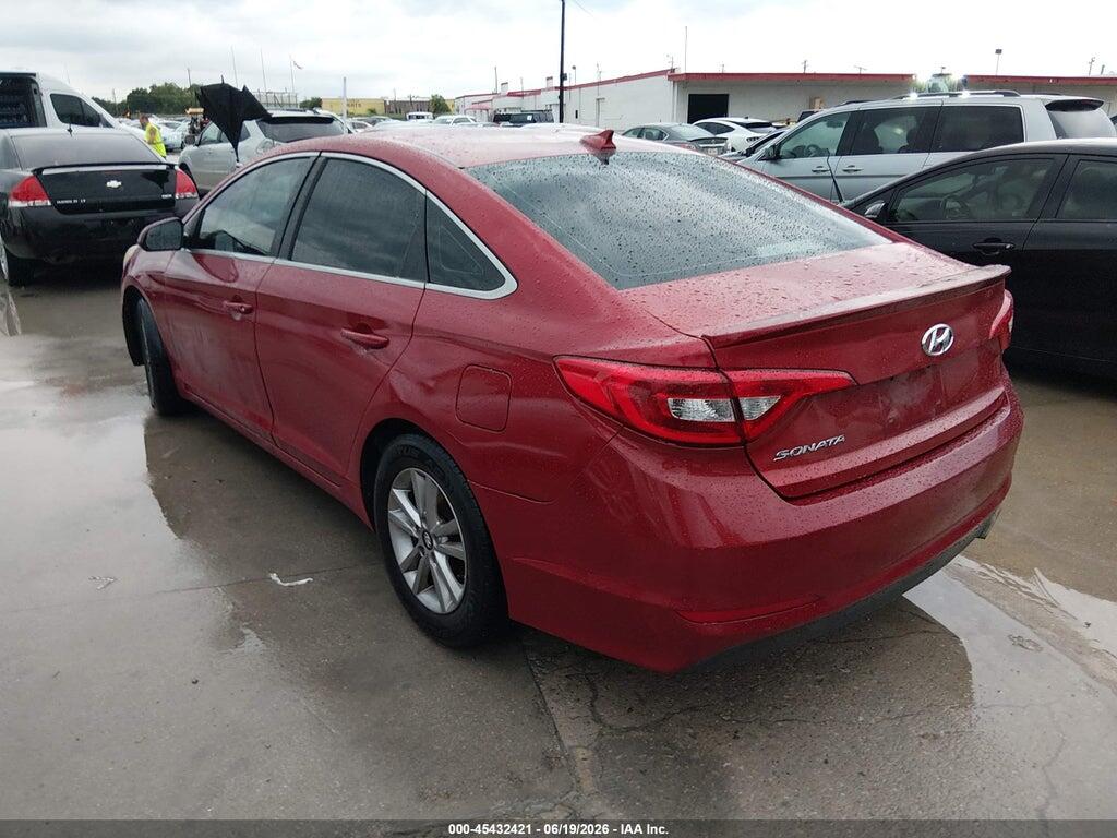 5NPE24AF6HH454231 2017 HYUNDAI SONATA photo no. 3