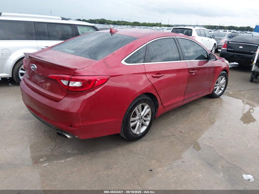 5NPE24AF6HH454231 2017 HYUNDAI SONATA photo no. 4