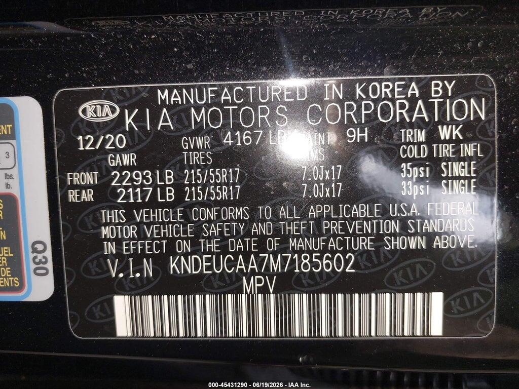 KNDEUCAA7M7185602 2021 KIA SELTOS photo no. 9
