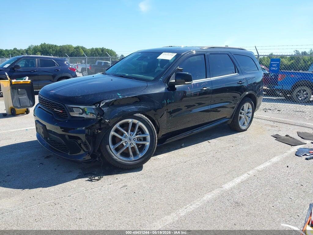 1C4RDJDG3NC106702 2022 DODGE DURANGO photo no. 2