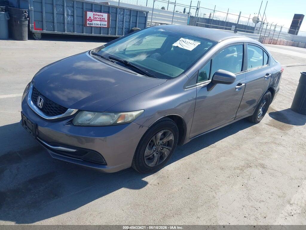 19XFB2F55FE705976 2015 HONDA CIVIC photo no. 2