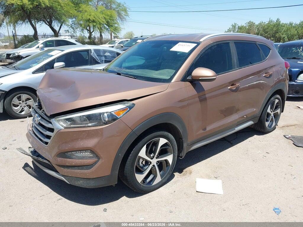 KM8J33A28HU461167 2017 HYUNDAI TUCSON photo no. 2