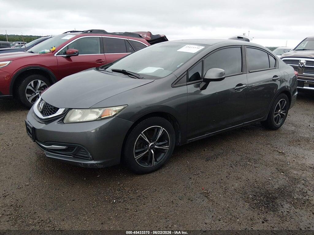 2HGFB2F51DH563483 2013 HONDA CIVIC photo no. 2