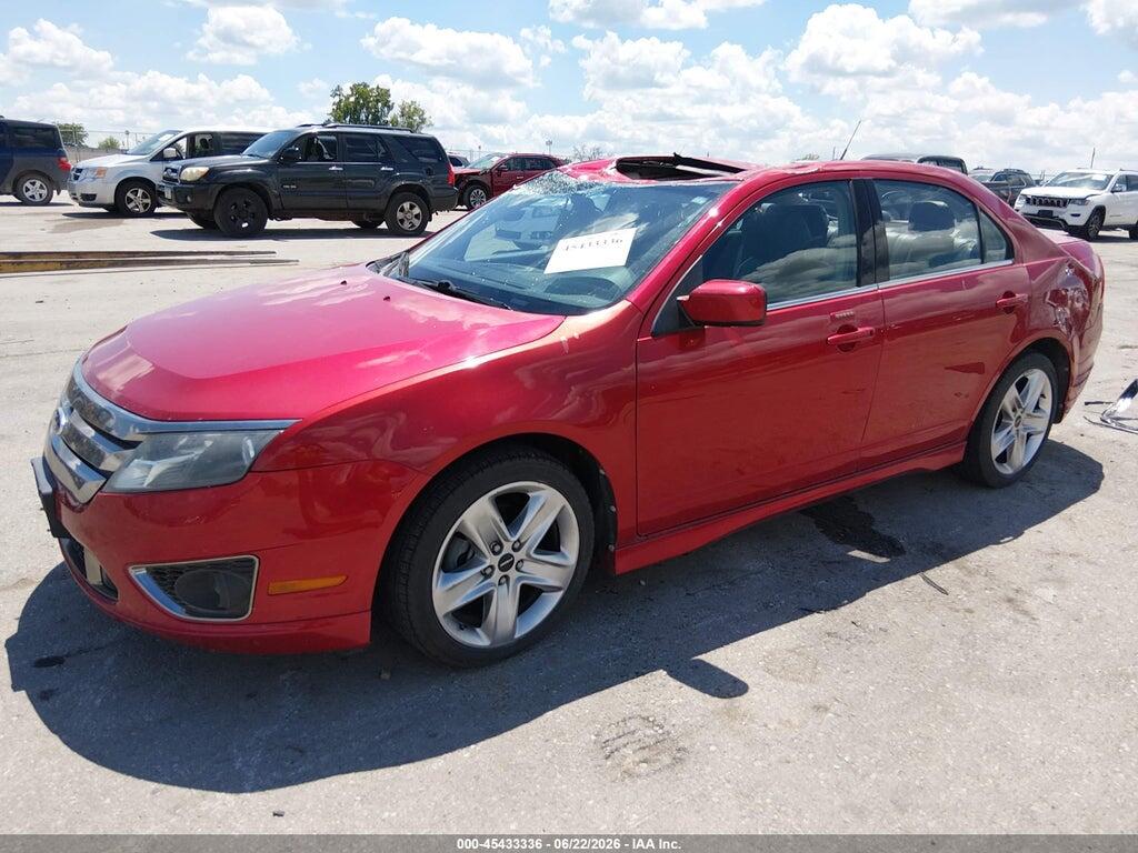 3FAHP0KCXCR394039 2012 FORD FUSION photo no. 2