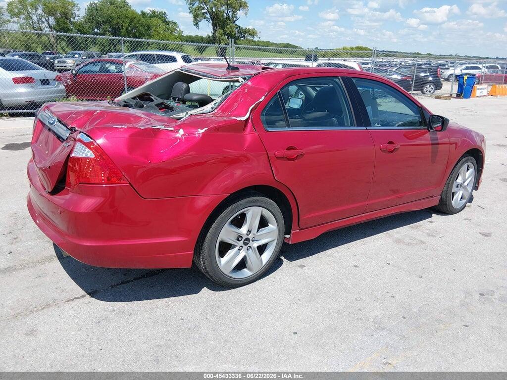 3FAHP0KCXCR394039 2012 FORD FUSION photo no. 4