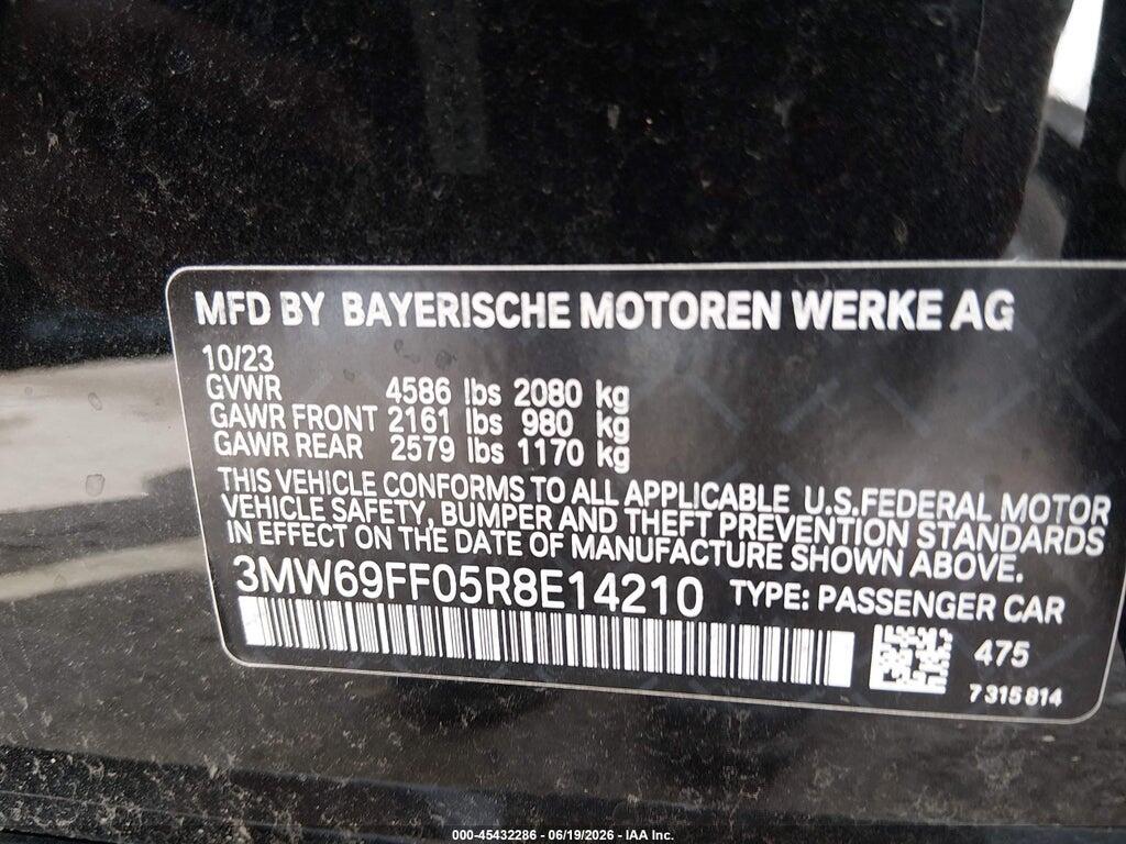 3MW69FF05R8E14210 2024 BMW 330I photo no. 9