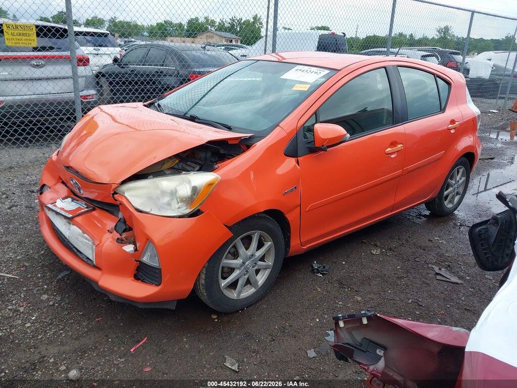 JTDKDTB32C1029424 2012 TOYOTA PRIUS C photo no. 2
