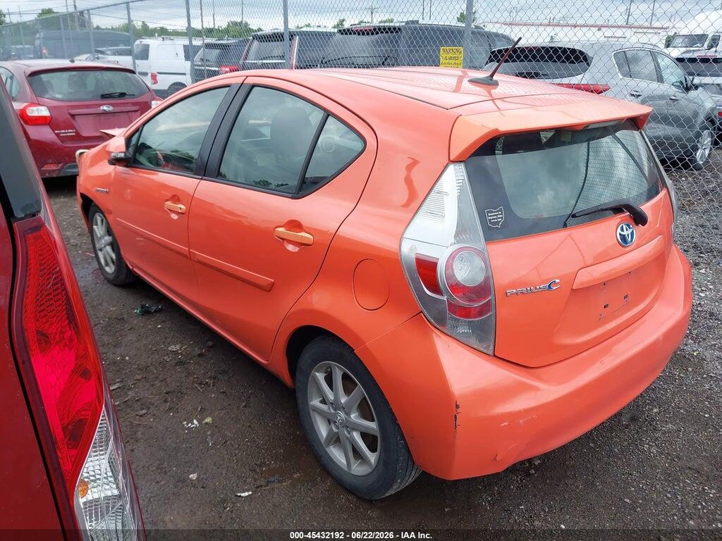 JTDKDTB32C1029424 2012 TOYOTA PRIUS C photo no. 3