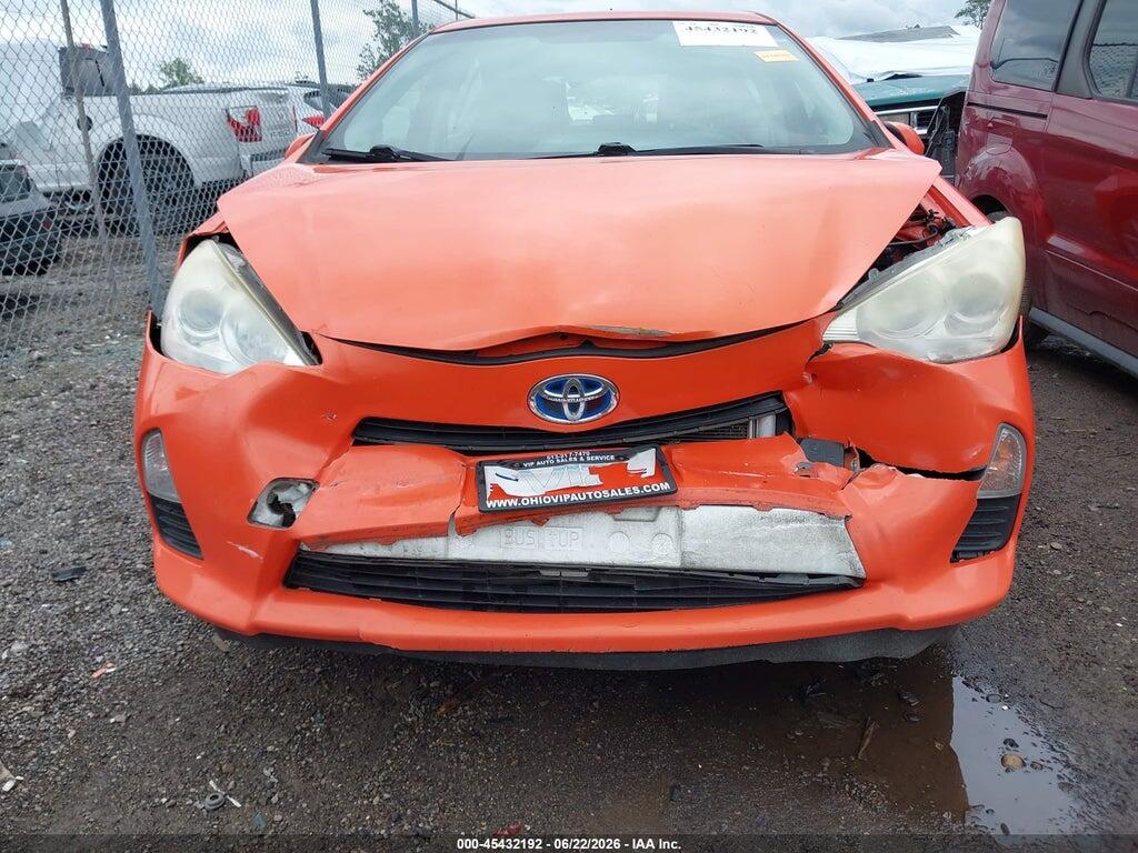 JTDKDTB32C1029424 2012 TOYOTA PRIUS C photo no. 6
