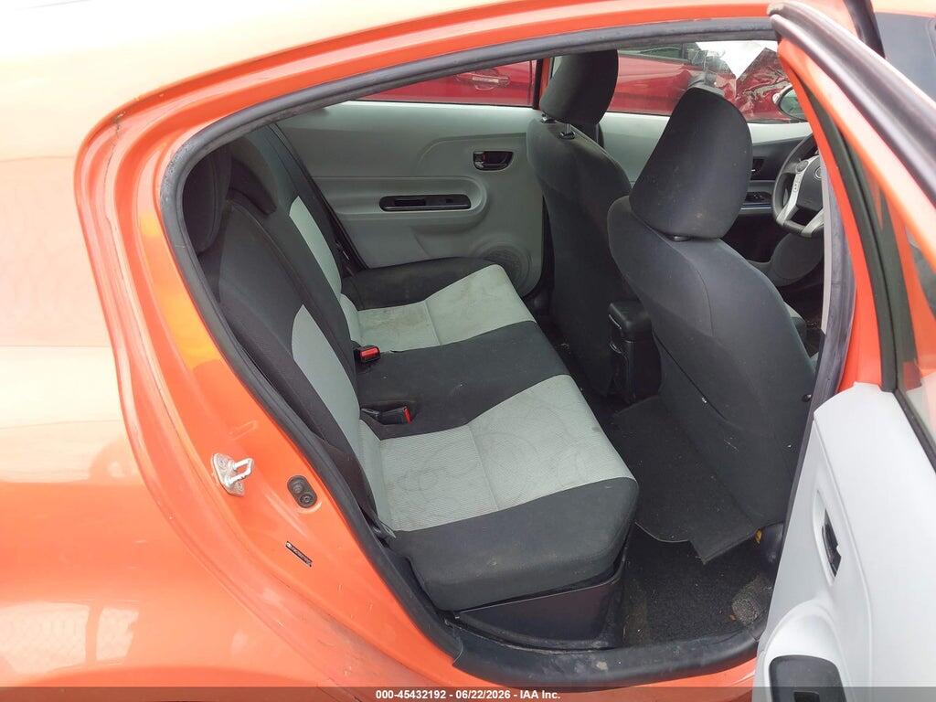 JTDKDTB32C1029424 2012 TOYOTA PRIUS C photo no. 8