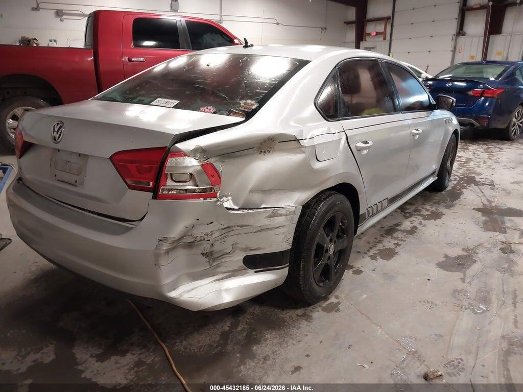 1VWAP7A3XEC006599 2014 VOLKSWAGEN PASSAT photo no. 4