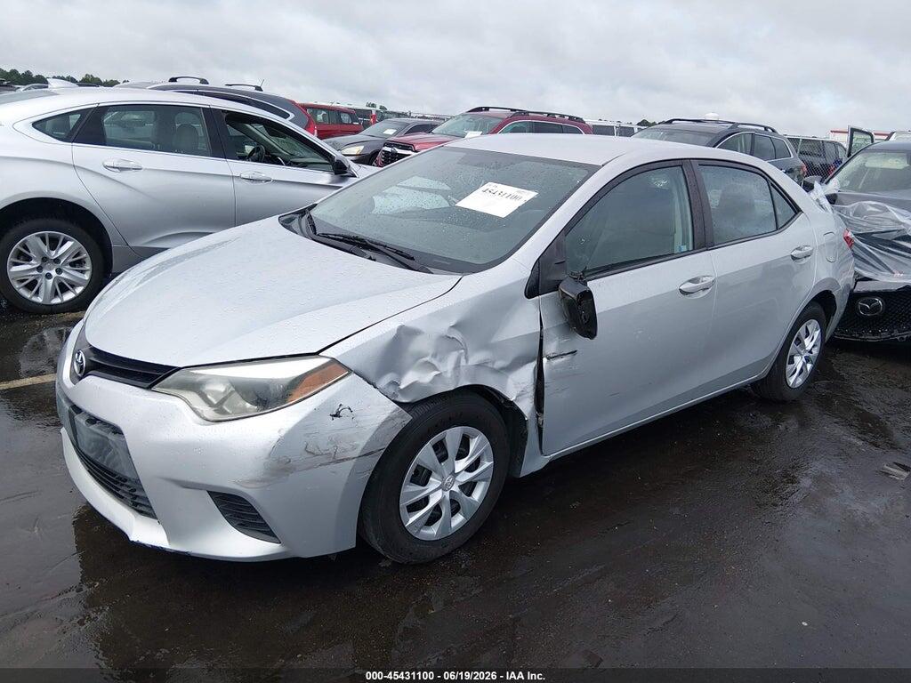 2T1BURHE5FC318194 2015 TOYOTA COROLLA photo no. 2