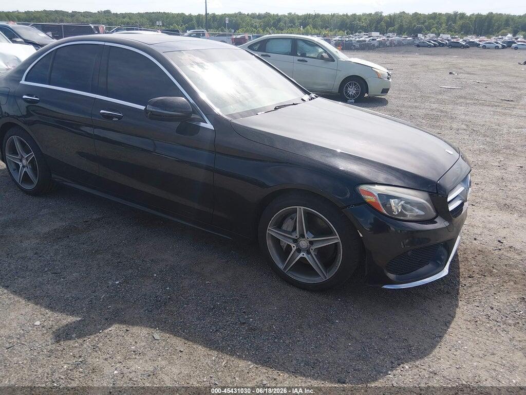 55SWF4KB0GU101886 2016 MERCEDES-BENZ C 300 photo no. 1