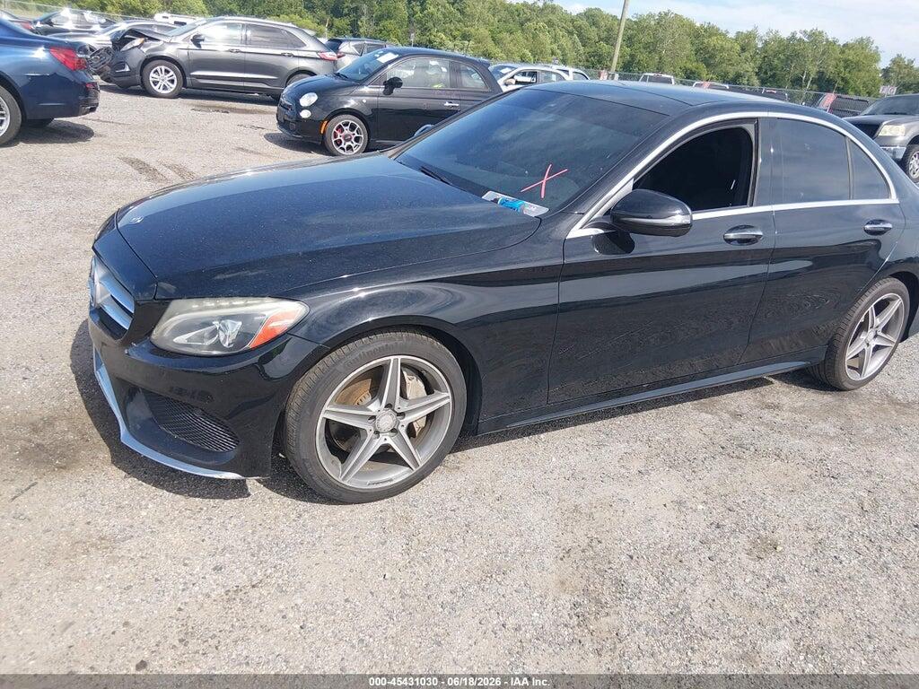 55SWF4KB0GU101886 2016 MERCEDES-BENZ C 300 photo no. 2