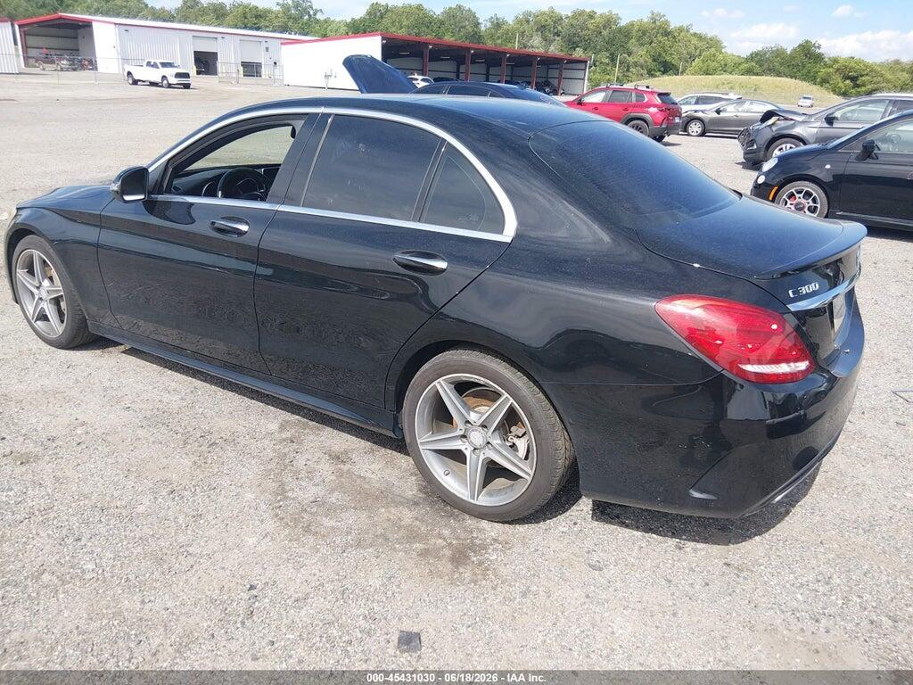 55SWF4KB0GU101886 2016 MERCEDES-BENZ C 300 photo no. 3