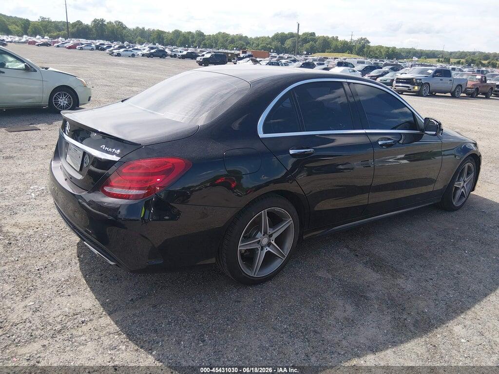 55SWF4KB0GU101886 2016 MERCEDES-BENZ C 300 photo no. 4