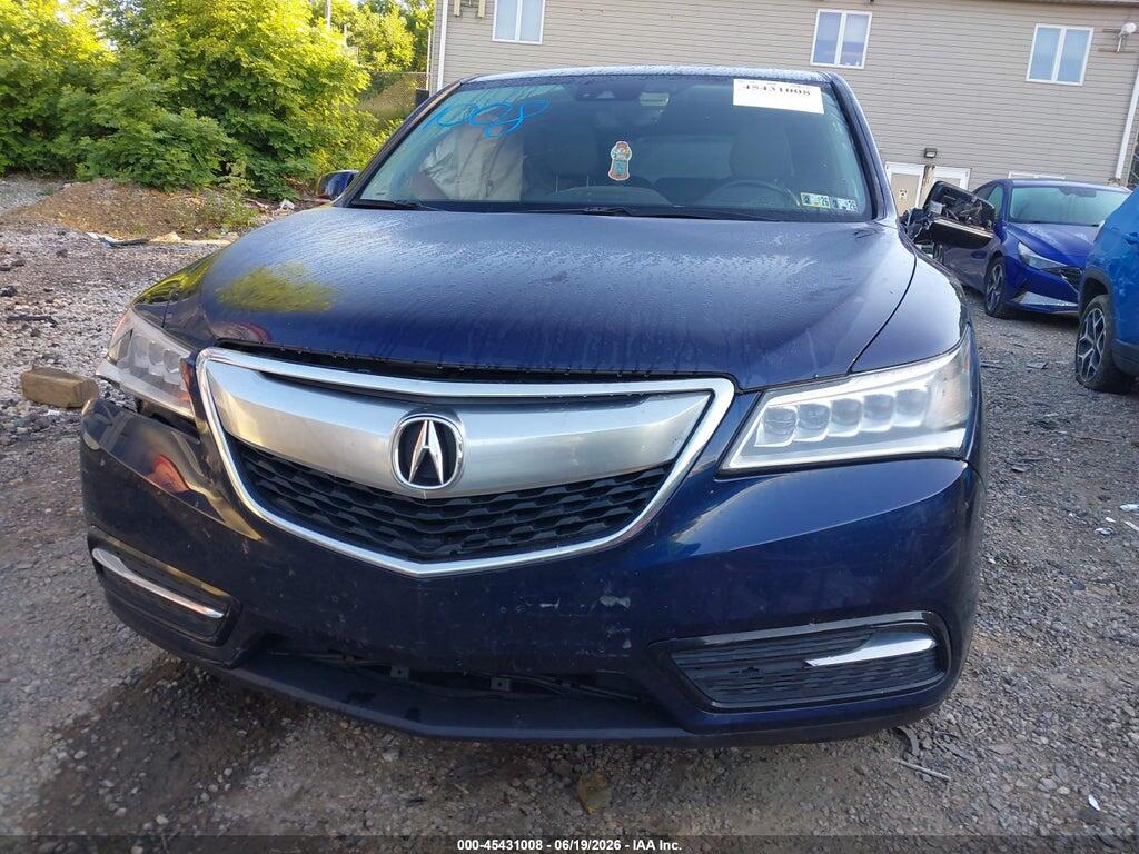 5FRYD4H42GB034361 2016 ACURA MDX photo no. 12