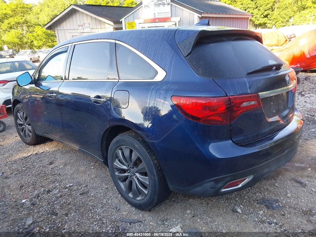 5FRYD4H42GB034361 2016 ACURA MDX photo no. 3
