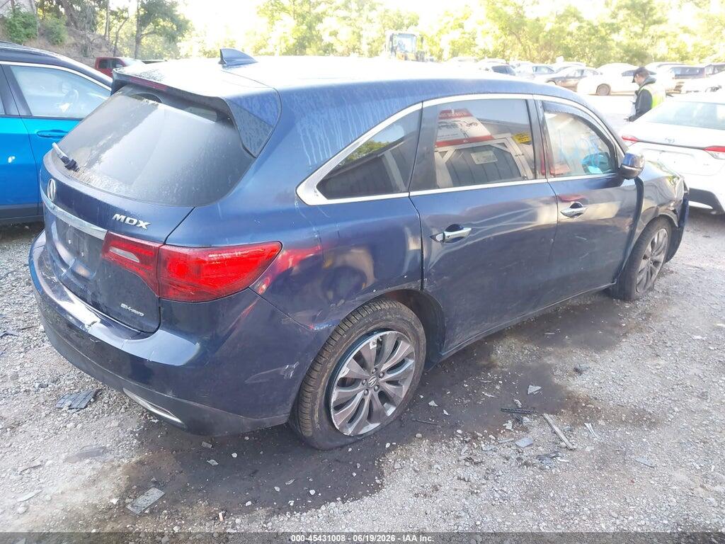 5FRYD4H42GB034361 2016 ACURA MDX photo no. 4