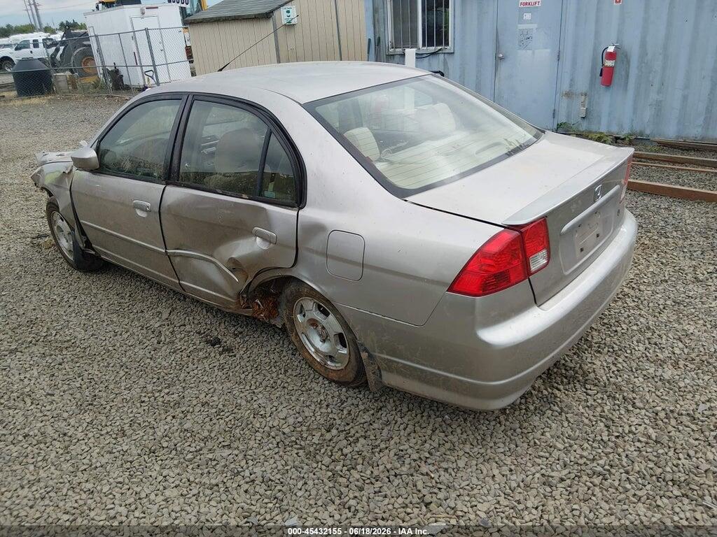 JHMES96605S024549 2005 HONDA CIVIC HYBRID photo no. 3